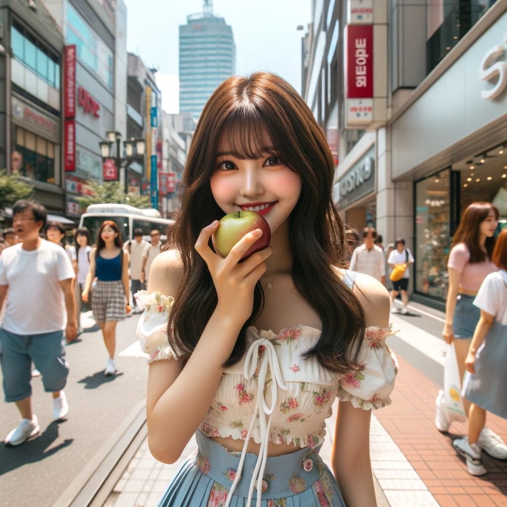 【韓国語でりんご】韓国語で「りんご」はなんて発音するの？謝罪にもりんご？