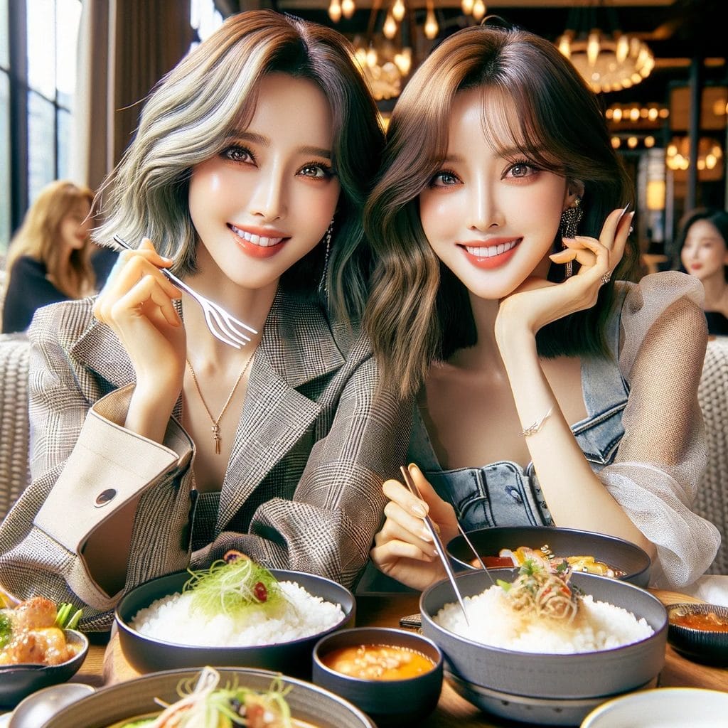 【韓国語 ランチ】韓国語でランチに誘って一緒にランチを食べてみよう！