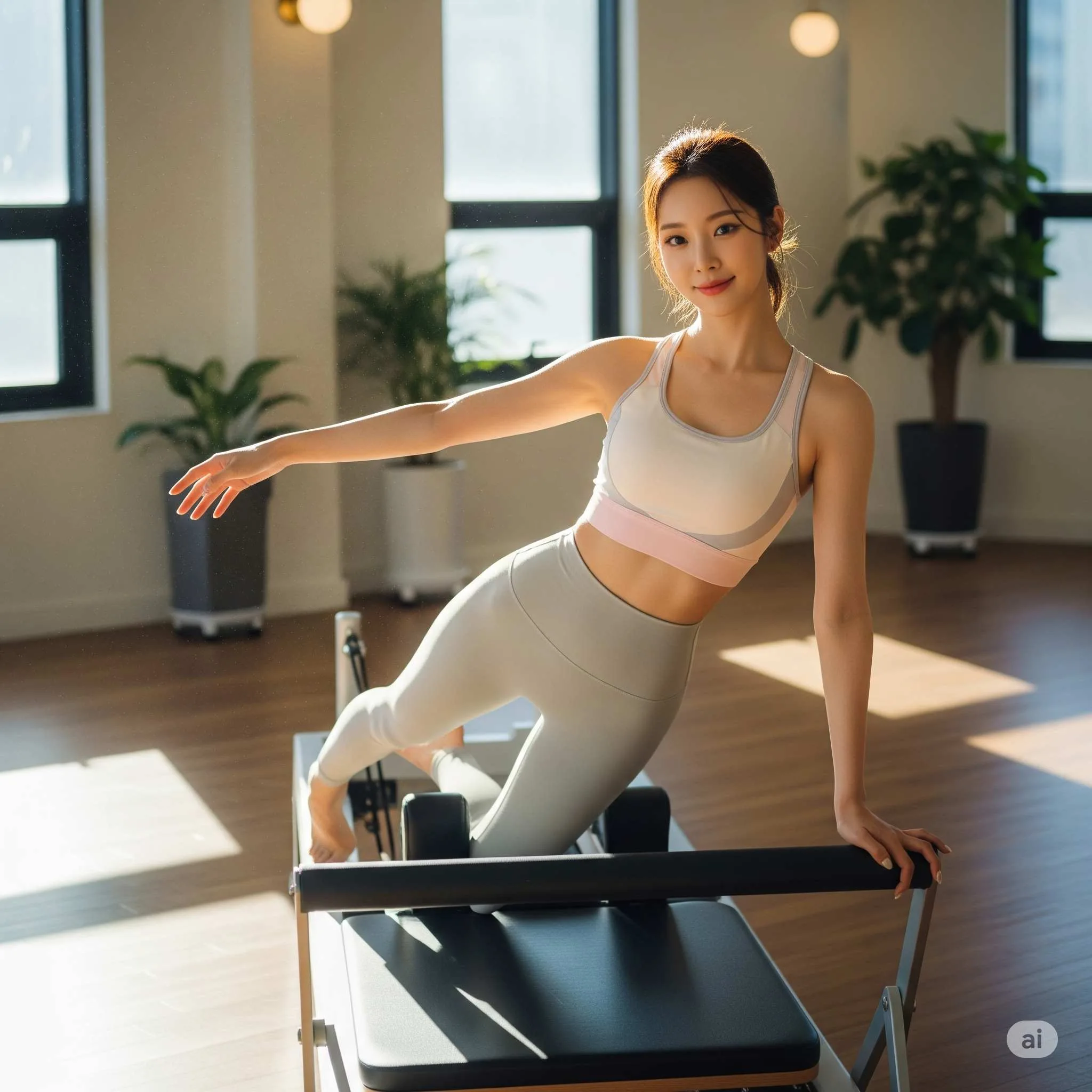 韓国語でピラティス】流行りのピラティスを本場で体験！基本ピラティス